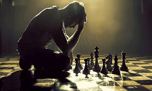 棋手在下棋时思考