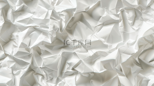 折纸玫瑰背景图片_白色简约折纸褶皱的背景图