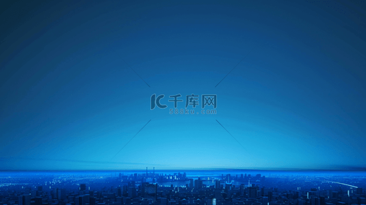 贵州城市夜景背景图片_蓝色城市空中现代建设的背景图