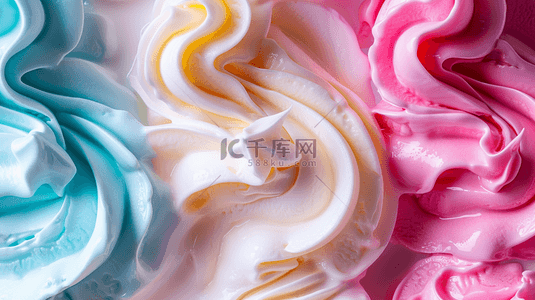 冰淇淋冰背景图片_夏天清凉冰饮冰淇淋泥纹理背景图