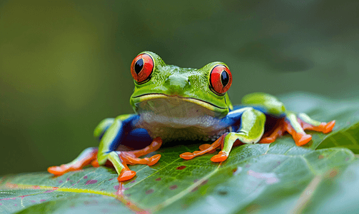 马达加斯加青蛙细节