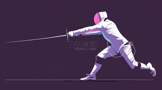 击剑垫子背景图片_奥运会击剑运动击剑运动员背景