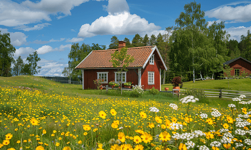 瑞典的乡村景观