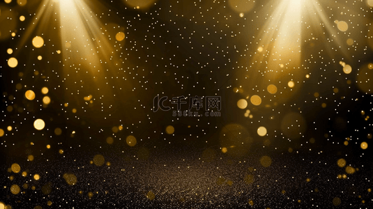 金色光效舞台金色光效庆祝欢庆散射金光背景