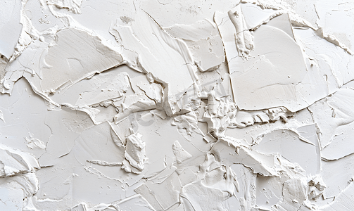 白色浅灰色米色复制空间背景天然水泥或石抹灰灰泥墙平面或布料皱巴巴的纹理作为复古图案