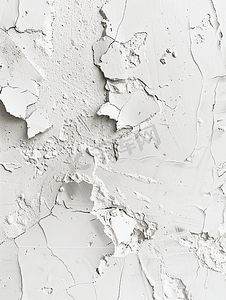 白色背景下孤立的石膏水泥纹理表面