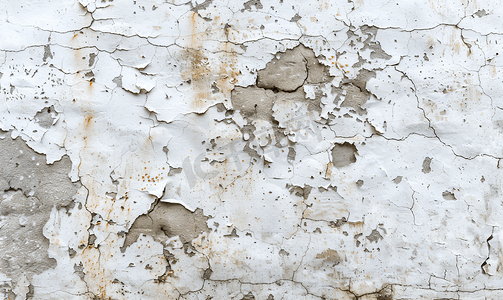 背景或壁纸用白色混凝土墙的旧纹理