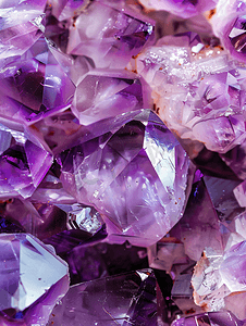 背景和质地宝石紫色紫水晶