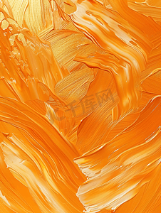 抽象油漆摄影照片_橙色棕色背景带有闪闪发光的污迹抽象油漆纹理