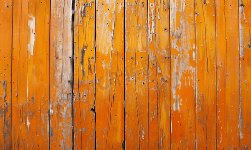 橙色木质抽象纹理背景图案背景壁纸