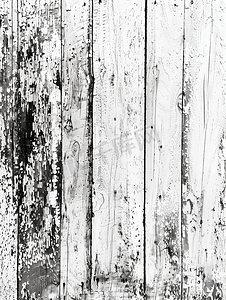 木纹壁纸摄影照片_白色背景纹理上的黑白木材异国情调