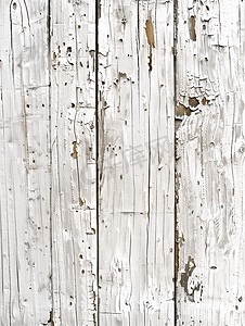 白色软木表面作为背景白色复古风化木质纹理