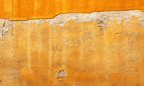 巴利阿里群岛伊维萨岛橙色墙壁纹理
