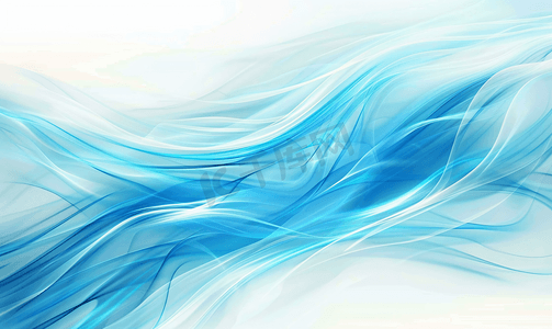 白色背景波抽象浅蓝色图案纹理白色波浪背景