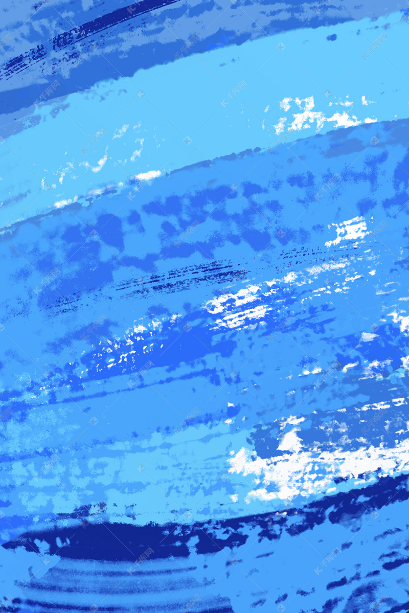 蓝色水彩渐变底纹背景