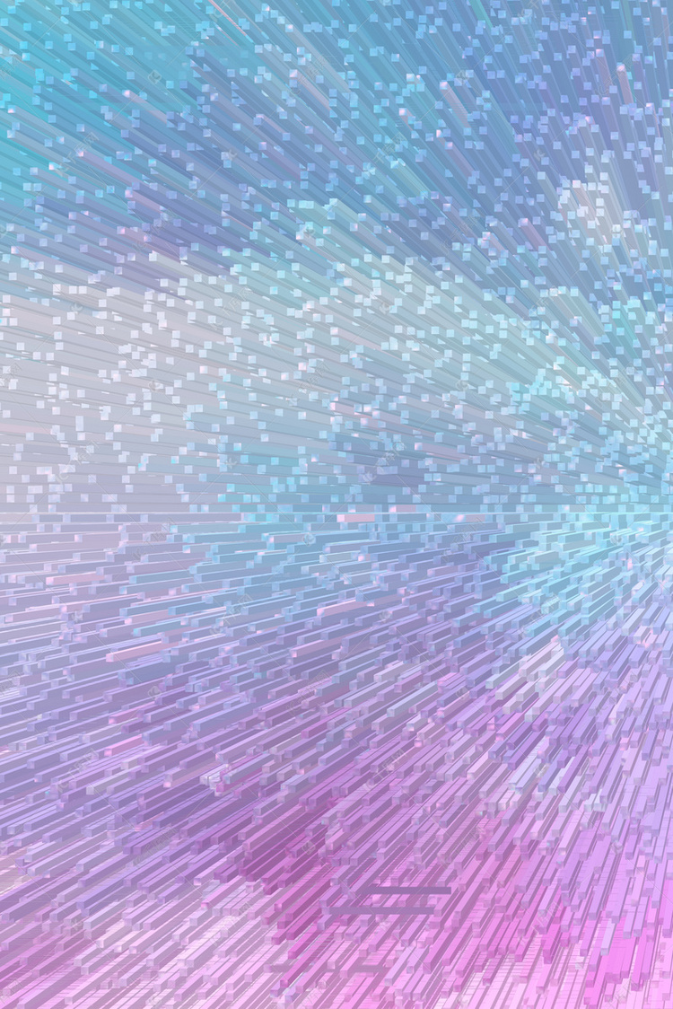 扁平立体3d柱体简约渐变背景