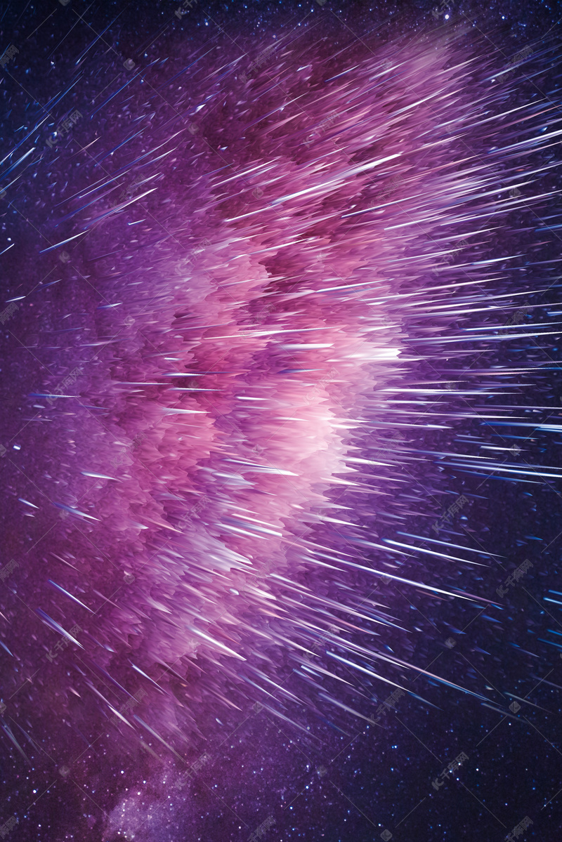 梦幻宇宙星空粉色背景