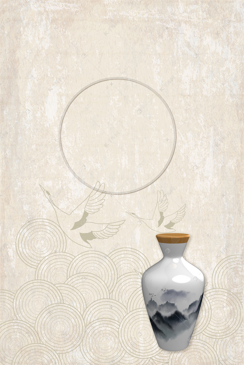 简约陶瓷艺术创意背景图片免费下载-千库网