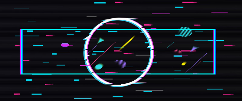 狂暑季抖音风酷炫banner