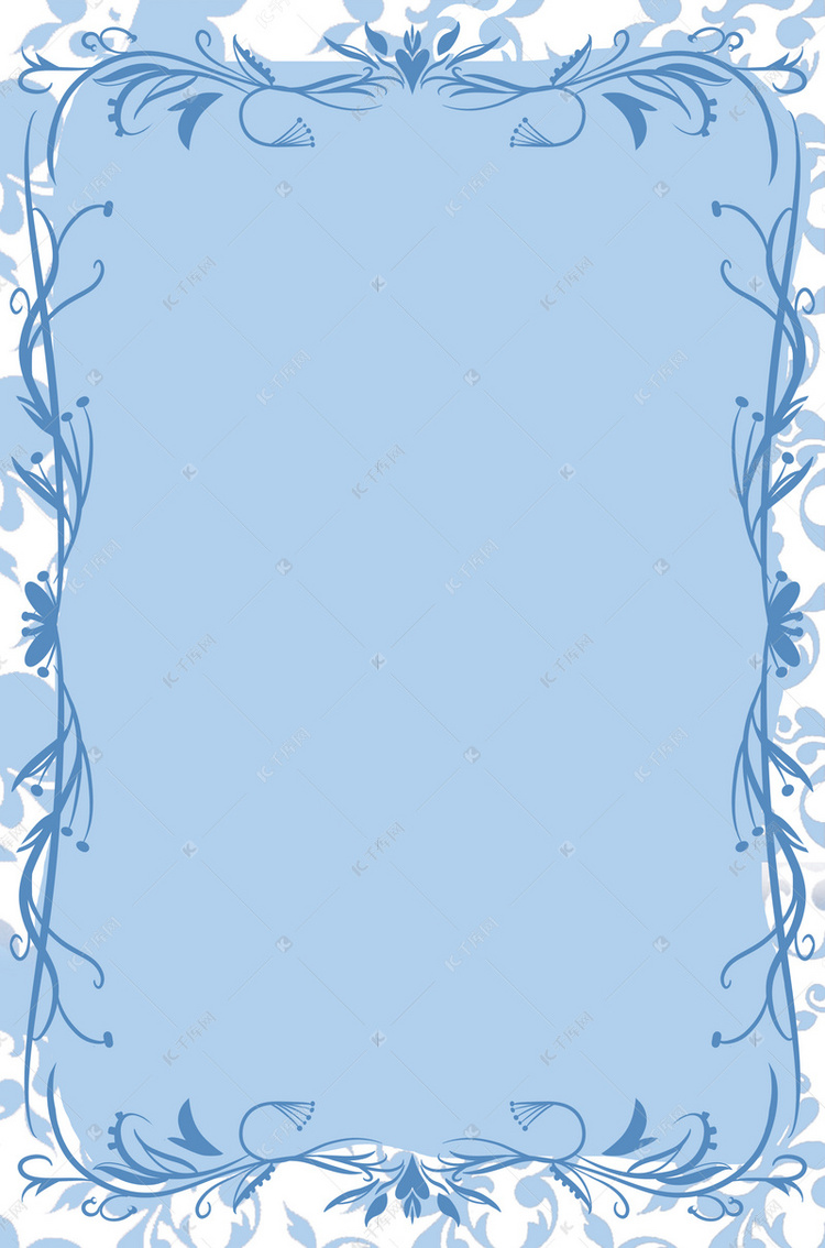 欧式精美边框模板