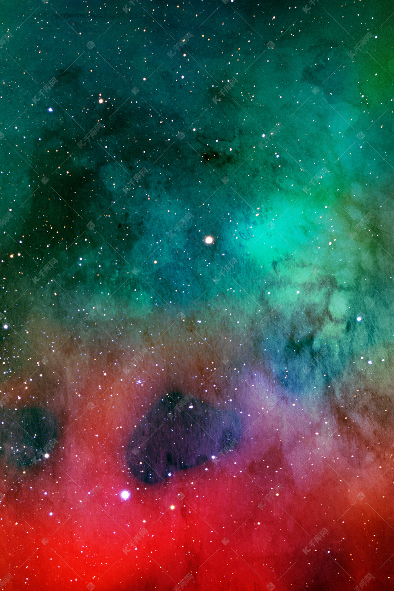 简约星空渐变溶图海报背景