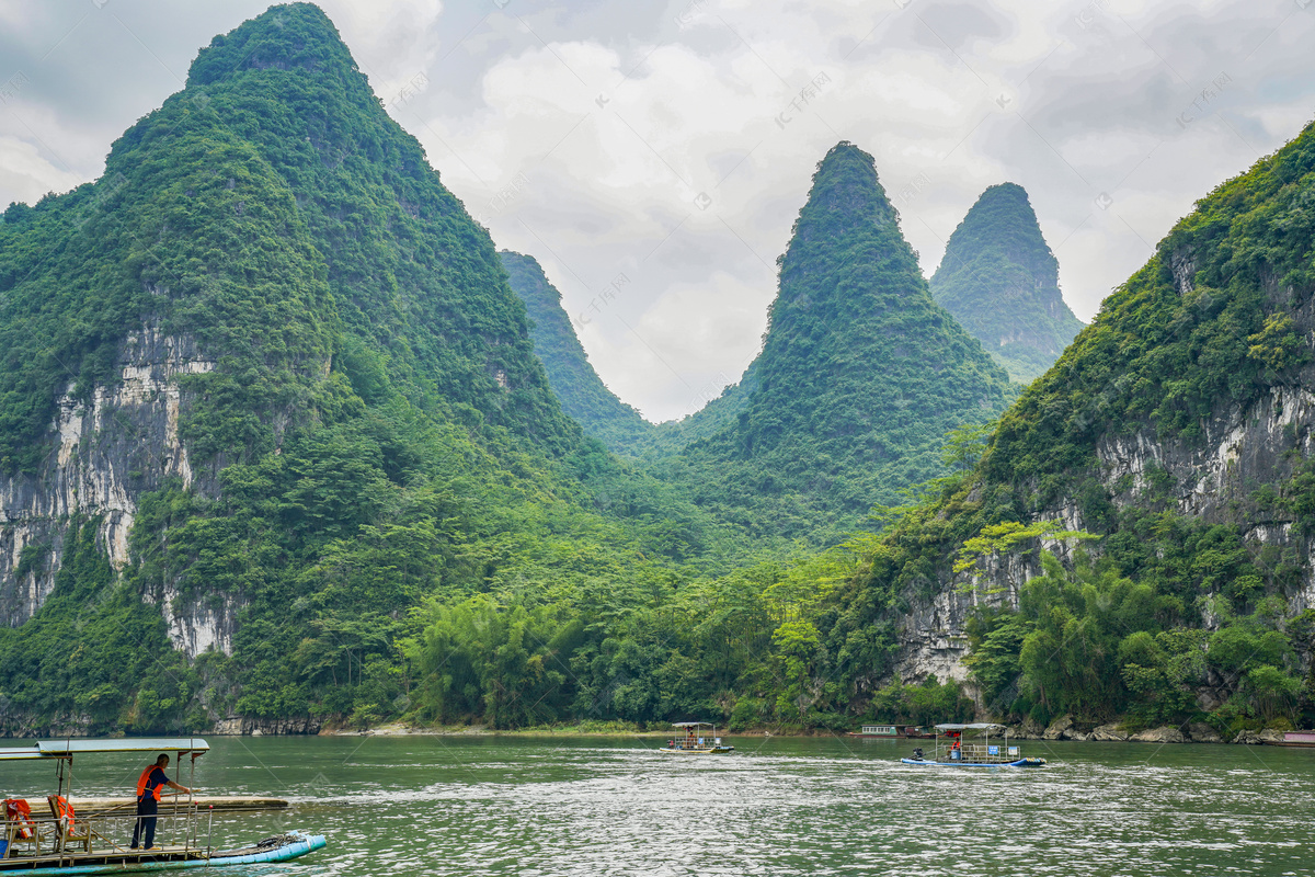 桂林山水高清风景壁纸桌面图-壁纸图片大全