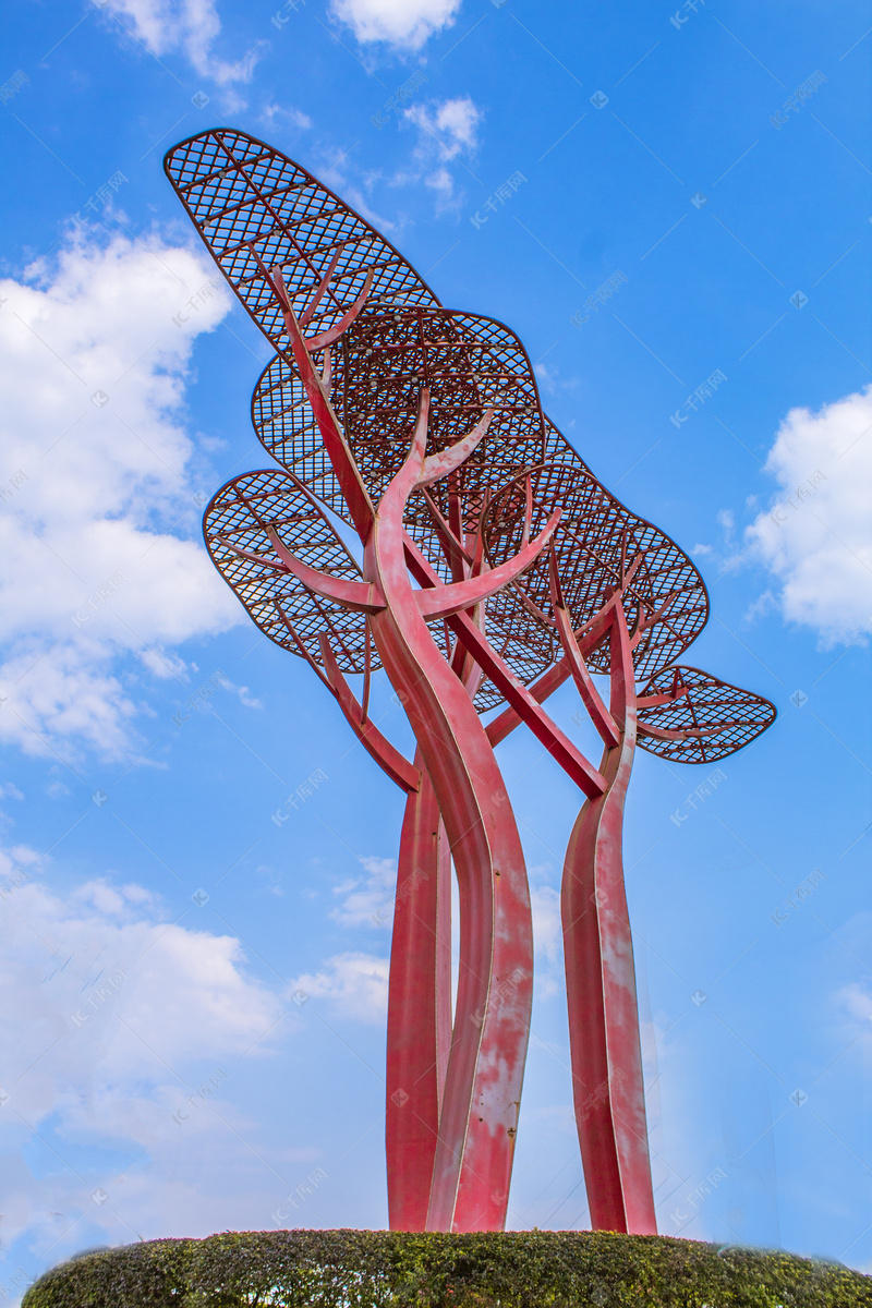 广场的创意装饰景观