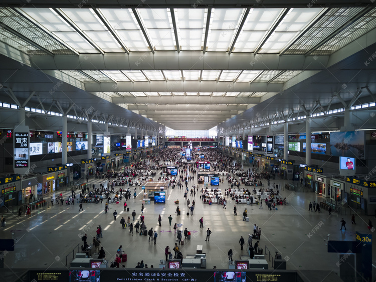 繁华车站高清图片摄影图高清摄影大图-千库网