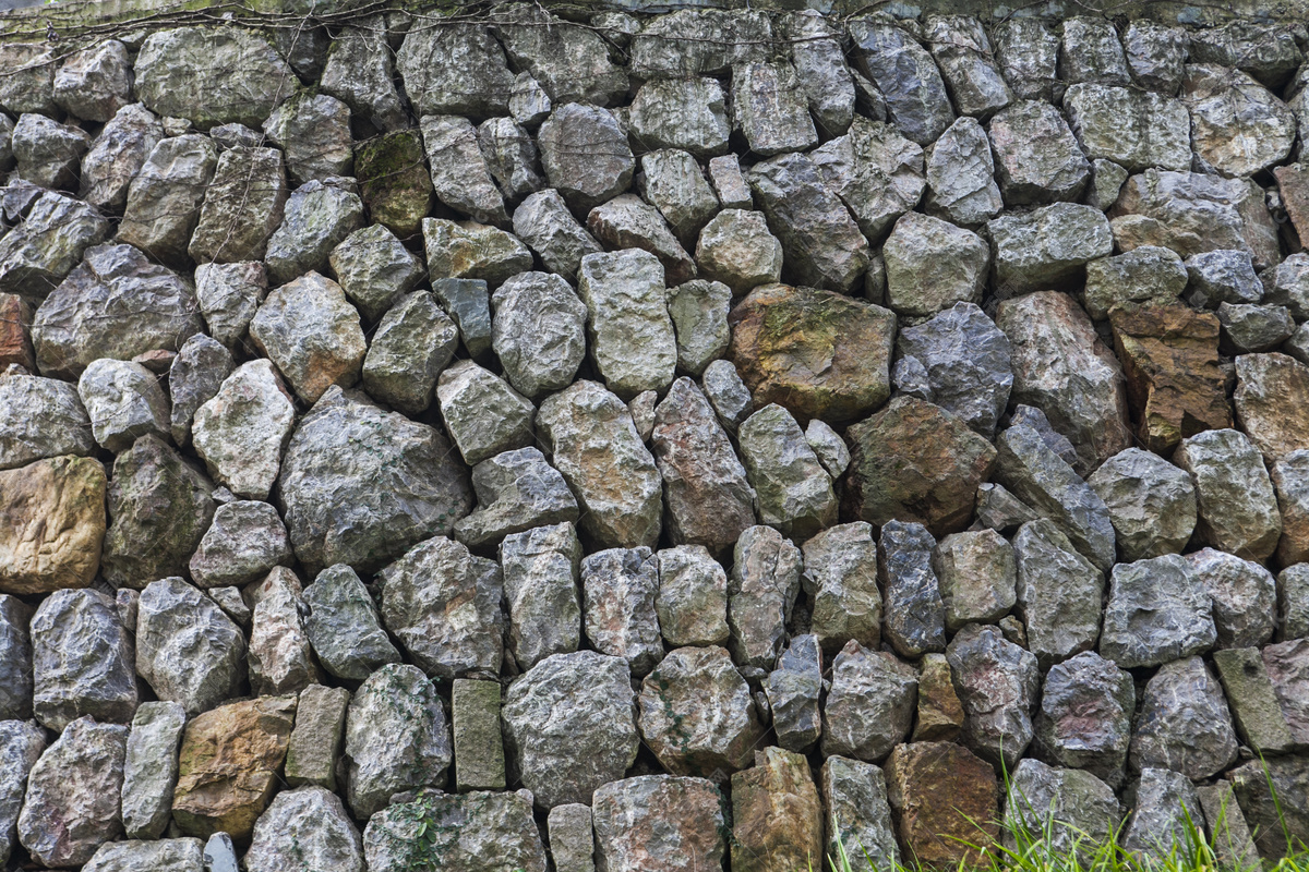 石头质感墙壁高清摄影大图-千库网