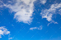 蓝天白云天空自然风景摄影图