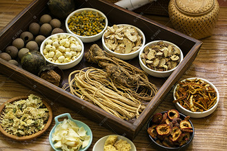 中医药材组合素材图片免费下载-千库网