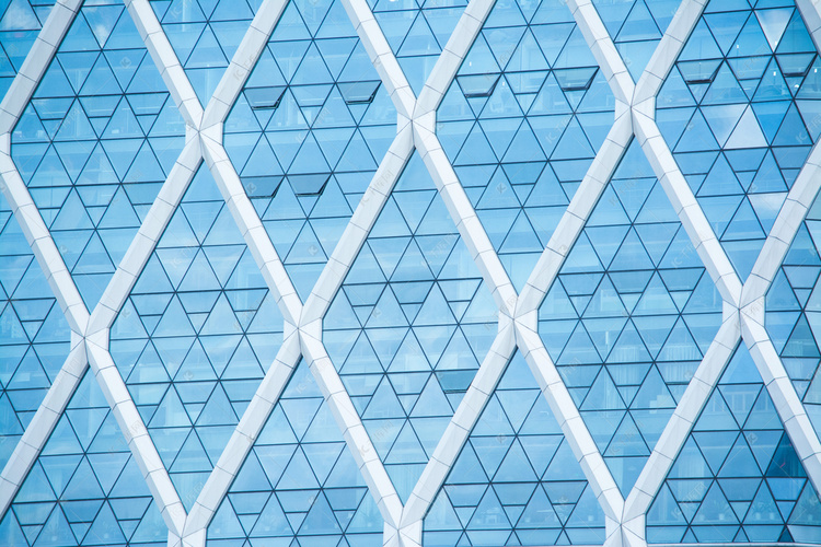 玻璃幕墙摄影图