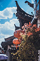 丽江古城老街建筑风景摄影