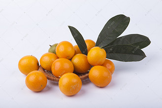 水果小金桔摄影图