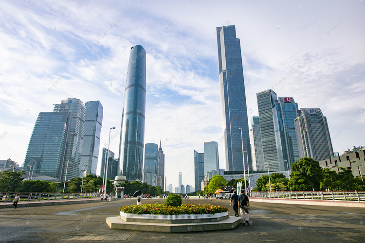 地标广州塔建筑摄影图高清摄影大图-千库网