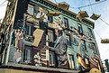 旧金山的街头艺术摄影图
