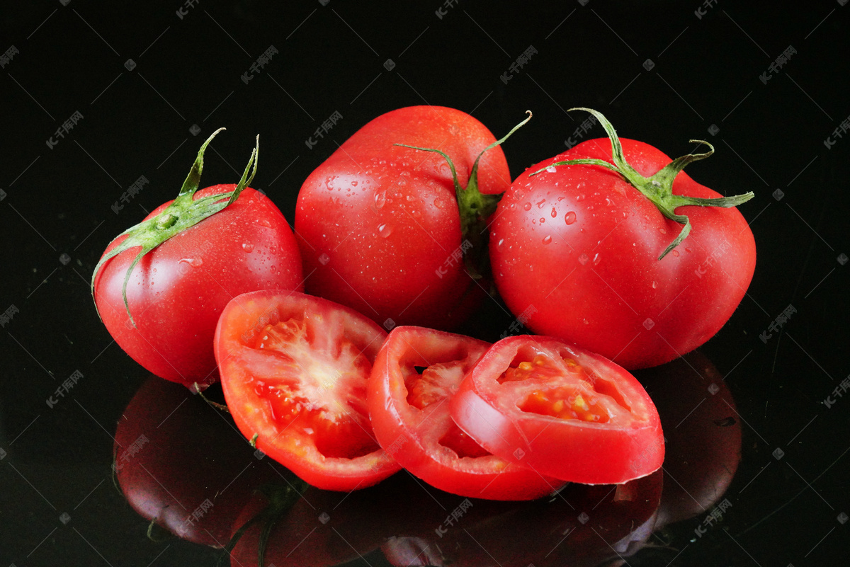 铁皮草莓柿子当季新鲜西红柿生吃水果碱锦绿腚番茄蔬菜_光绪摄影工作室-站酷ZCOOL