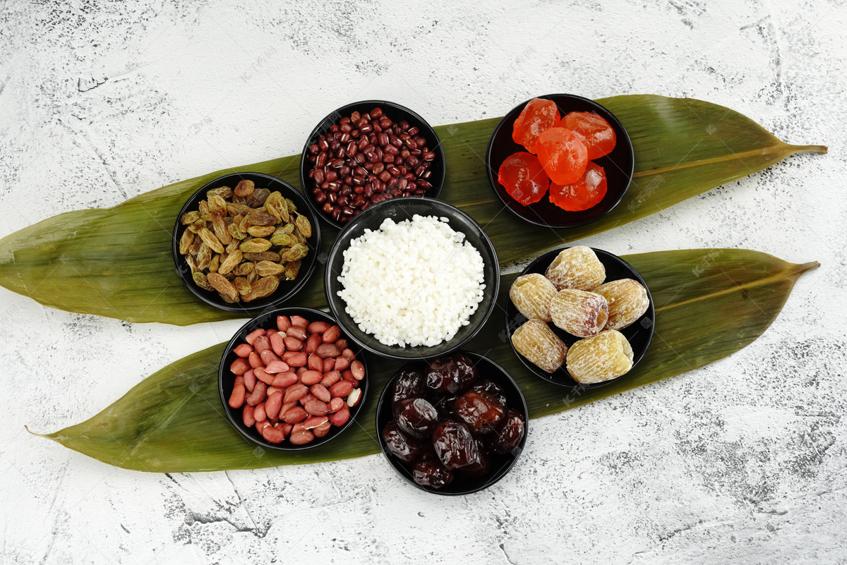 端午节粽子食材
