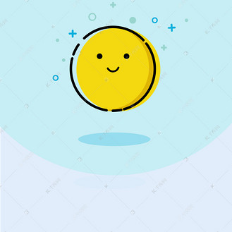 mbe风卡通笑脸背景图