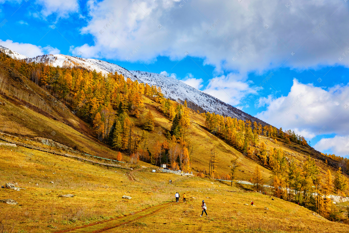 秋季、山、云 - 免费可商用图片 - CC0素材网