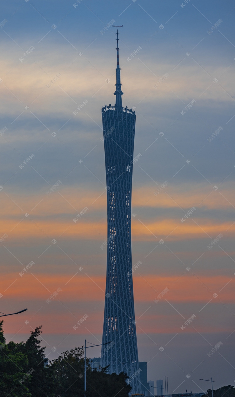 广东广州市广州塔建筑地标