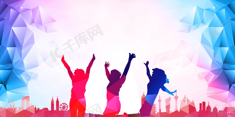 青春不散场展板背景素材背景图片免费下载 海报banner Psd 千库网 图片编号