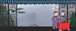古典中国风相声背景海报