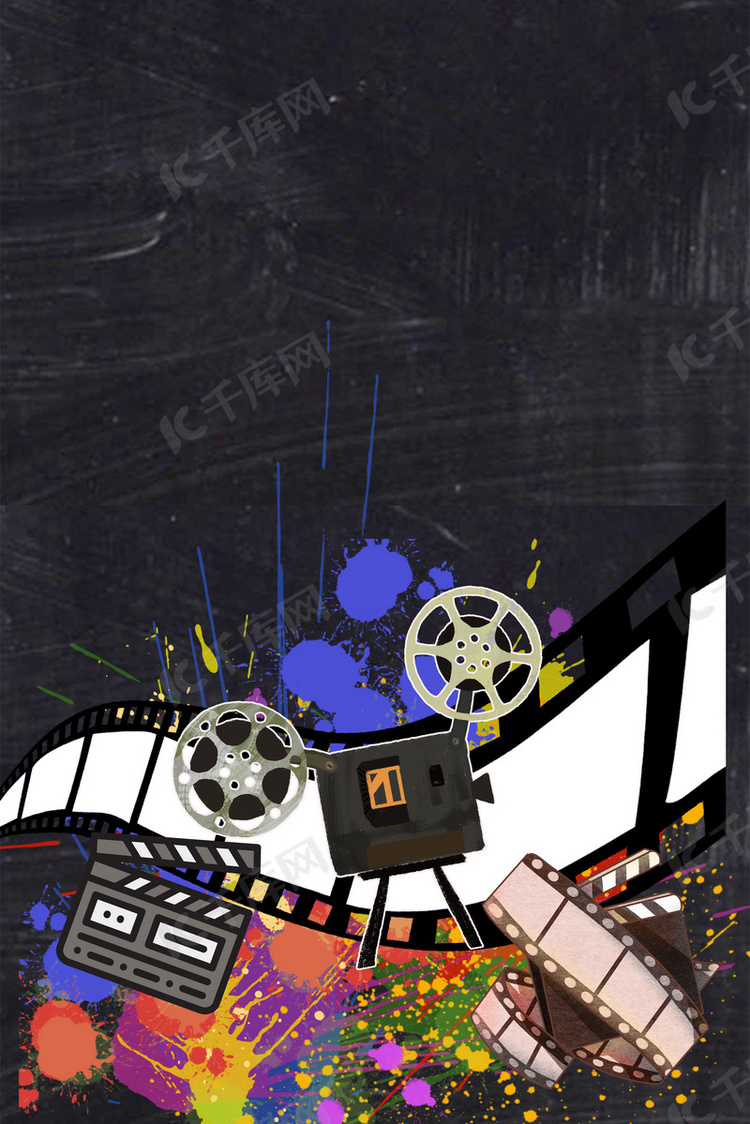 休闲时光电影院看电影psd素材背景图片免费下载_广告背景/高清大图_千