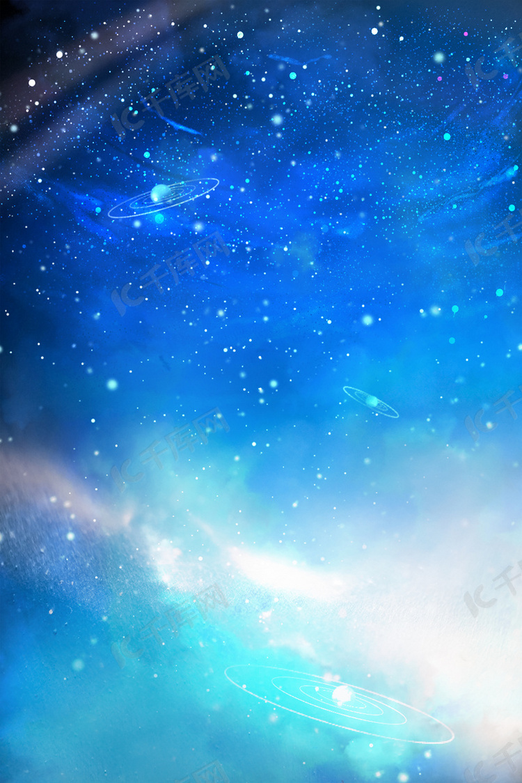 梦幻宇宙天体星河背景图片免费下载-千库网