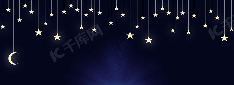 11月你好五角星黑色banner背景图片免费下载 海报banner Psd 千库网 图片编号