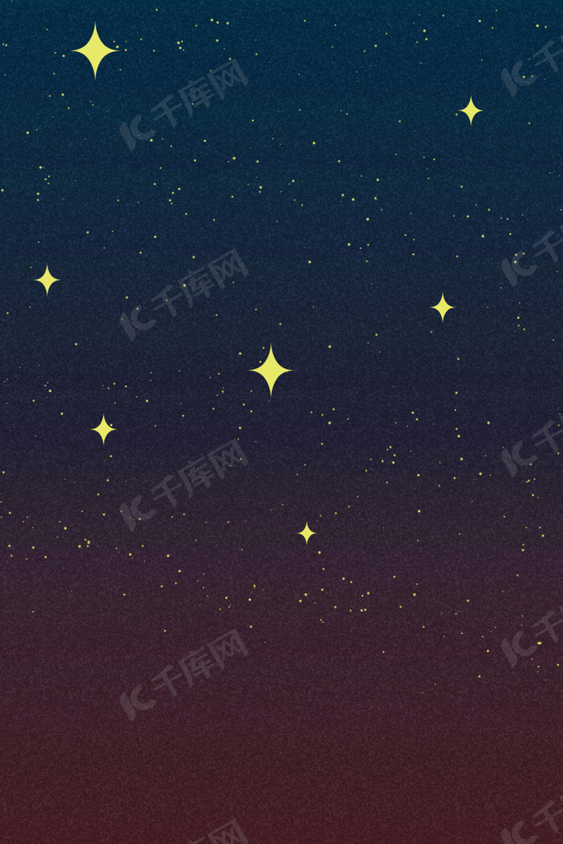 唯美四角星夜晚星空浪漫背景图背景图片免费下载 海报banner Psd 千库网 图片编号