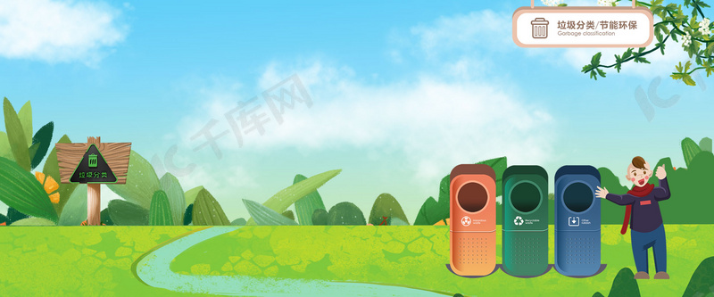 简约卡通垃圾分类背景合成背景图片免费下载 海报banner Psd 千库网 图片编号 简约卡通垃圾分类背景合成背景图片免费下载 海报banner Psd 千库网 图片编号
