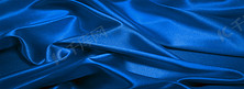 丝绸质感蓝色丝绸海报