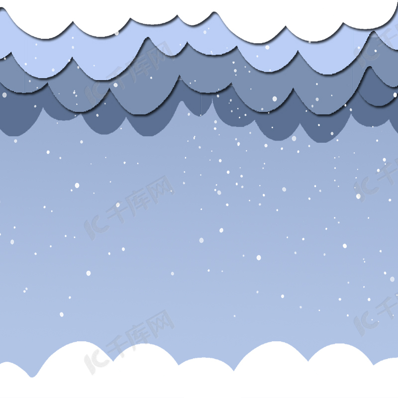云中雪高处的寒冷卡通矢量几何背景图片免费下载_海报banner/psd_千库网